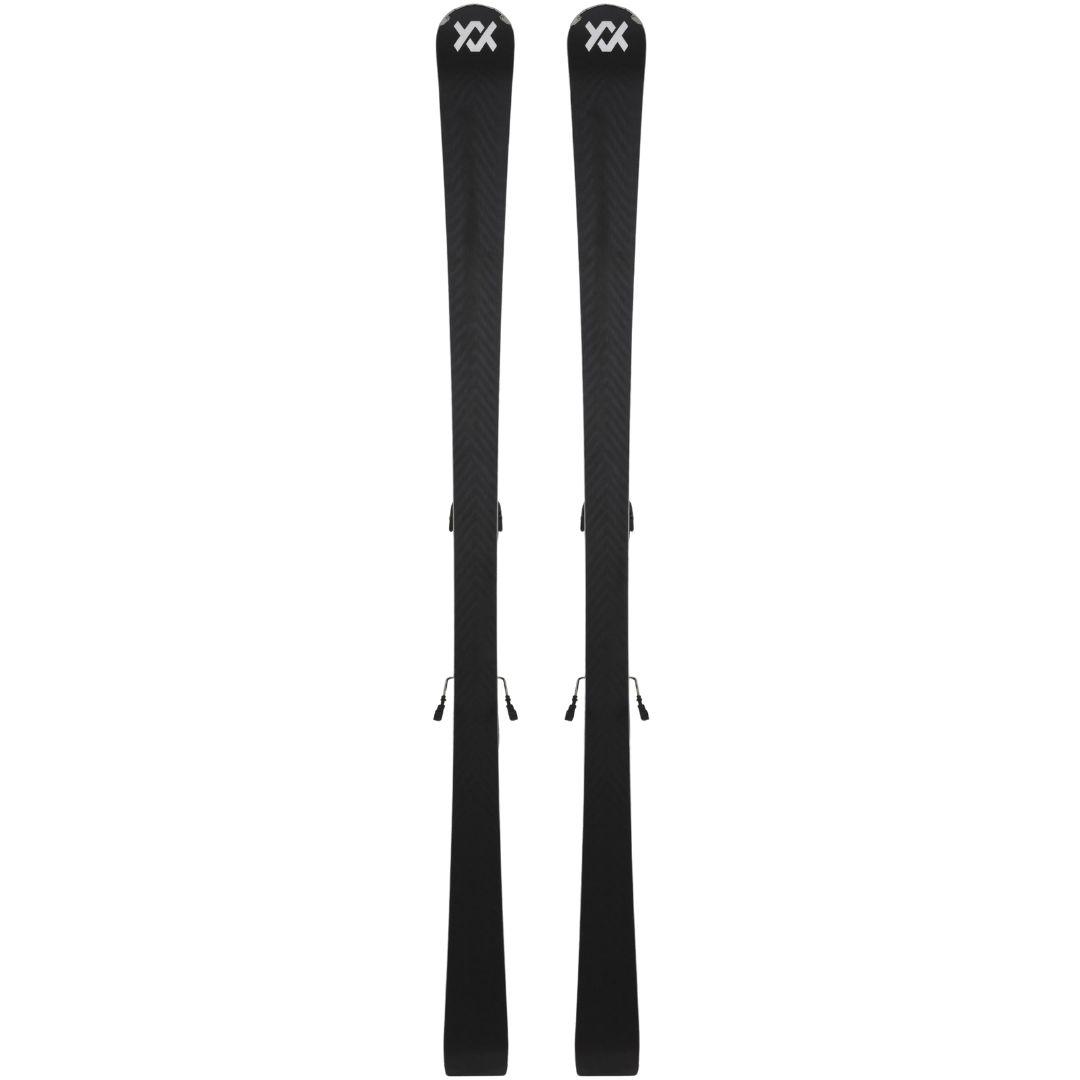 Volkl Racetiger SC Black Skis + VMotion 12 Bindings 2026